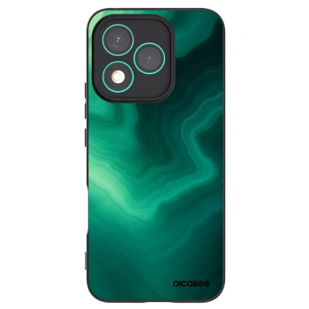 Picasee fekete szilikon tok az alábbi mobiltelefonokra Honor 400 Lite 5G - Malachite