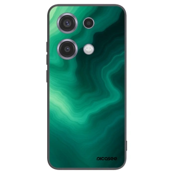 Picasee fekete szilikon tok az alábbi mobiltelefonokra Xiaomi Redmi Note 14S - Malachite