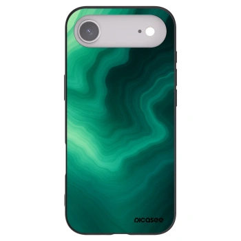 Picasee fekete szilikon tok az alábbi mobiltelefonokra Apple iPhone Air - Malachite