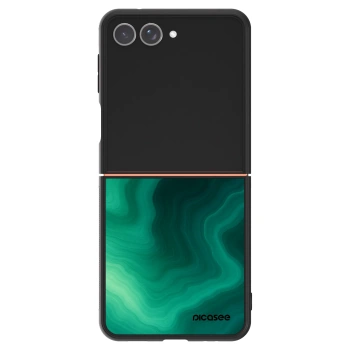 Szilikon tok erre a típusra Samsung Galaxy Z Flip7 5G - Malachite