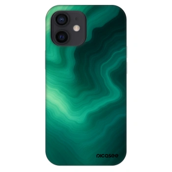 Szilikon tok erre a típusra Apple iPhone 12 mini - Malachite