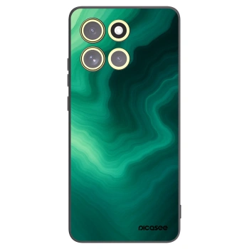Picasee fekete szilikon tok az alábbi mobiltelefonokra Motorola Moto G86 5G - Malachite