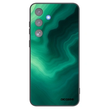 Picasee fekete szilikon tok az alábbi mobiltelefonokra Samsung Galaxy S25 FE 5G - Malachite