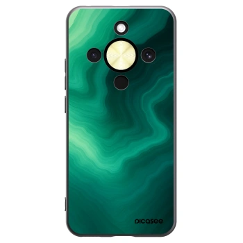 Picasee fekete szilikon tok az alábbi mobiltelefonokra Honor Magic8 Lite 5G - Malachite