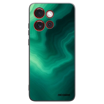 Picasee fekete szilikon tok az alábbi mobiltelefonokra Motorola Edge 60 Neo 5G - Malachite