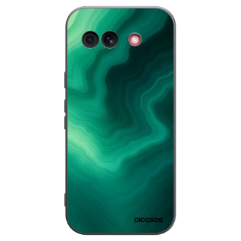 Picasee fekete szilikon tok az alábbi mobiltelefonokra Google Pixel 10a - Malachite