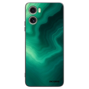 Picasee fekete szilikon tok az alábbi mobiltelefonokra Motorola Moto G06 - Malachite