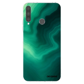 Picasee átlátszó szilikon tok az alábbi mobiltelefonokra Huawei P40 Lite E - Malachite