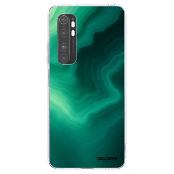 Picasee átlátszó szilikon tok az alábbi mobiltelefonokra Xiaomi Mi Note 10 Lite - Malachite