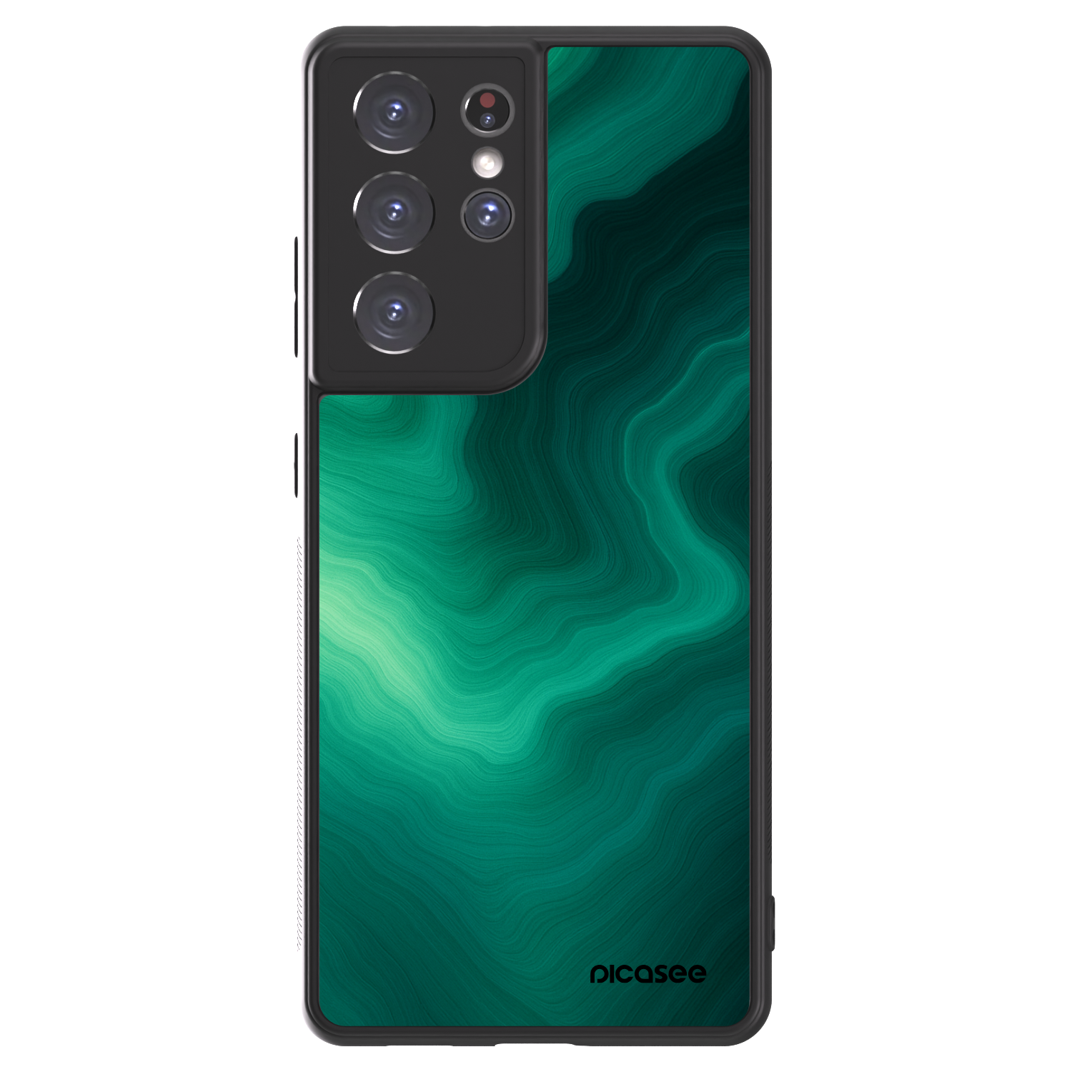 Picasee ULTIMATE CASE Samsung Galaxy S21 Ultra 5G G998B - készülékre - Malachite