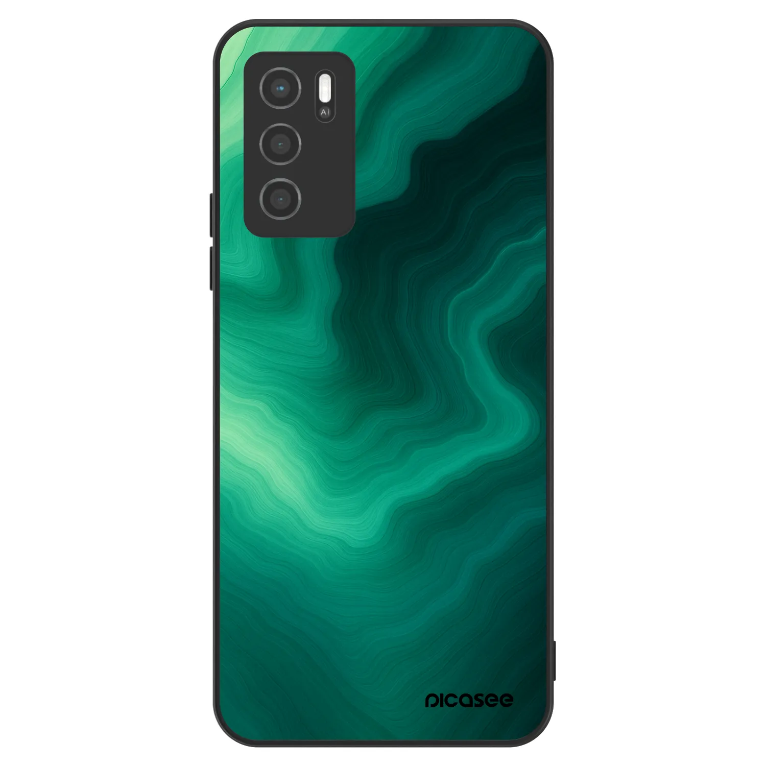 Picasee ULTIMATE CASE OPPO A16s - készülékre - Malachite