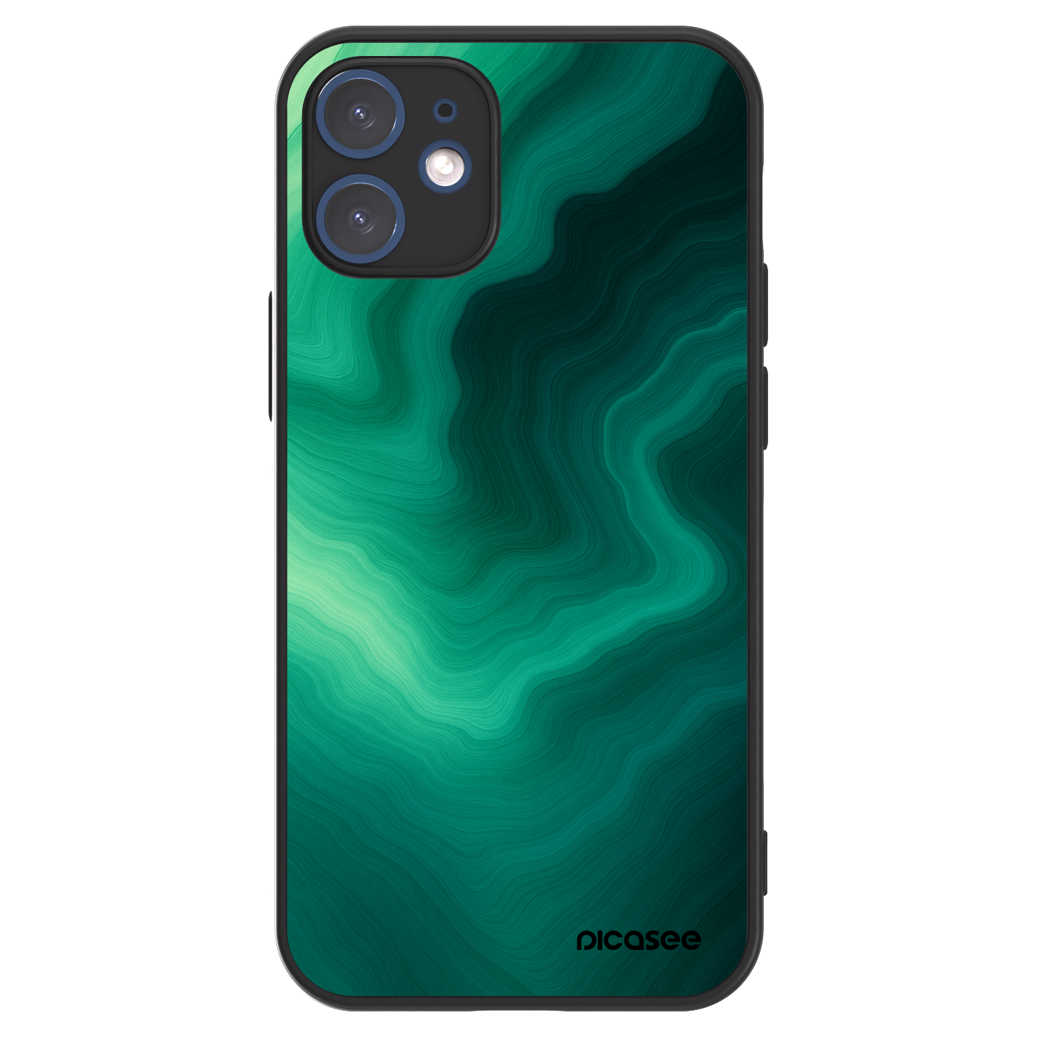 Picasee ULTIMATE CASE MagSafe Apple iPhone 12 mini - készülékre - Malachite