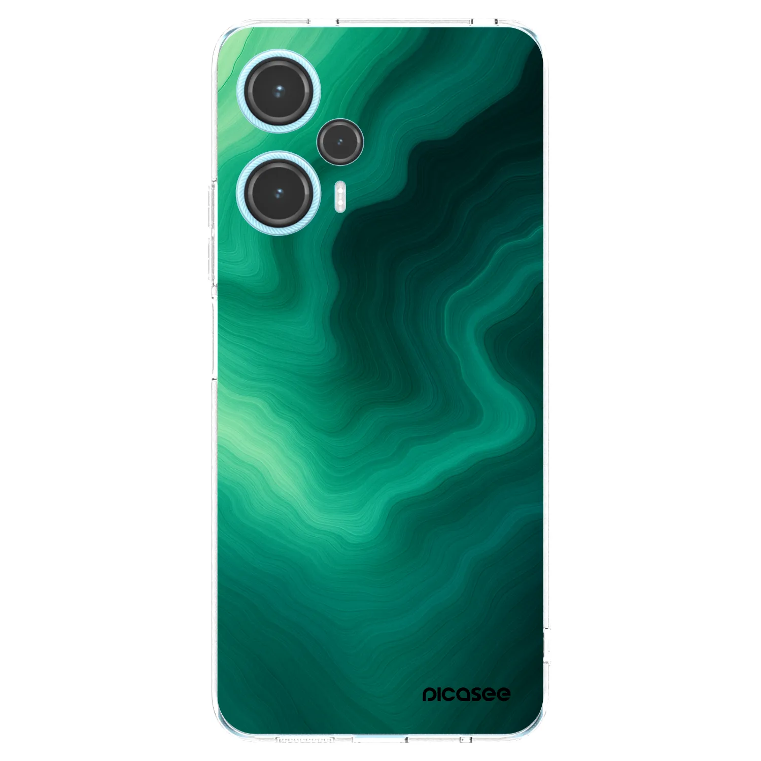 Picasee átlátszó szilikon tok az alábbi mobiltelefonokra Xiaomi Poco F5 - Malachite
