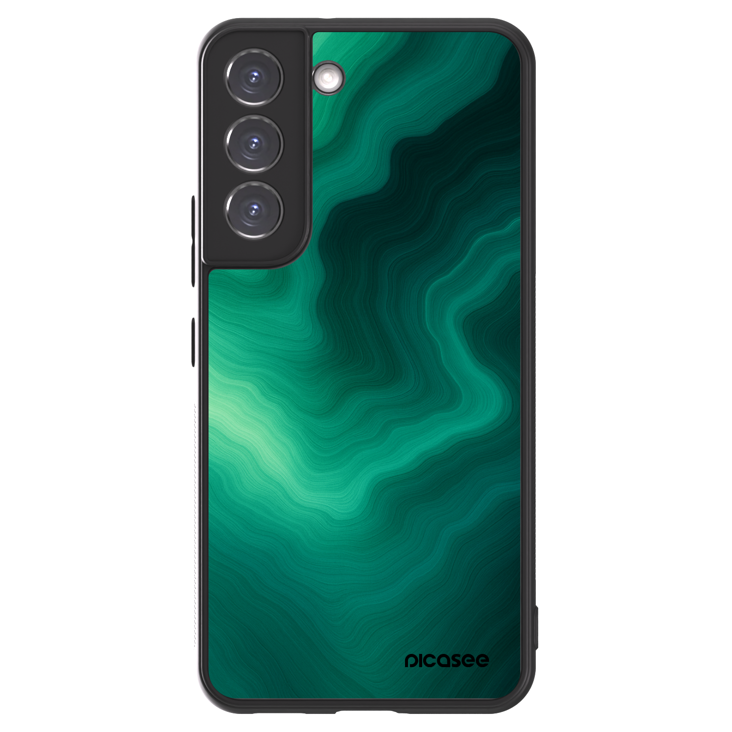 Picasee ULTIMATE CASE PowerShare Samsung Galaxy S22 5G - készülékre - Malachite