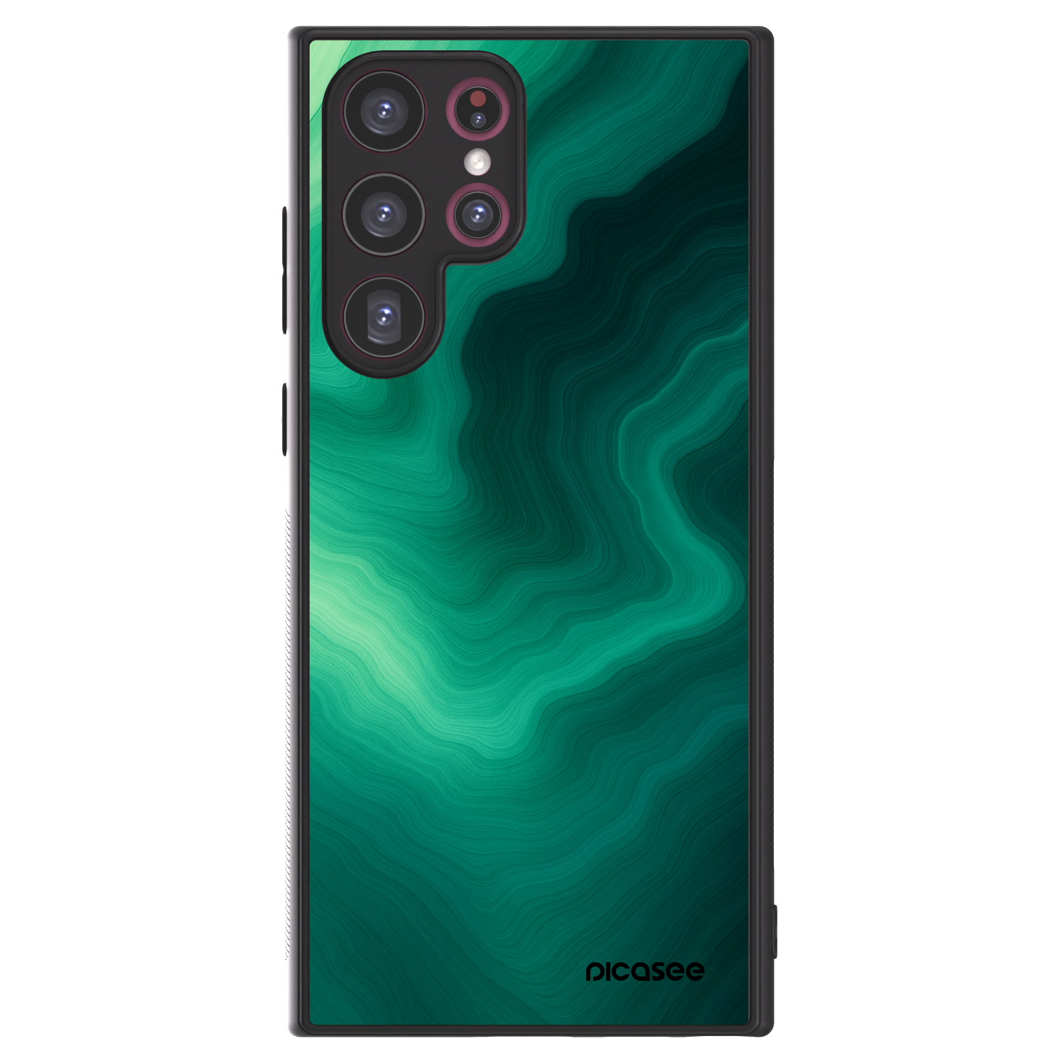 Picasee ULTIMATE CASE PowerShare Samsung Galaxy S22 Ultra 5G - készülékre - Malachite
