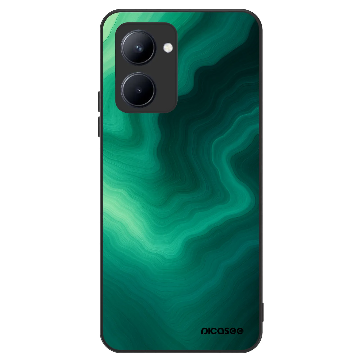 Picasee ULTIMATE CASE Realme C33 (2023) - készülékre - Malachite