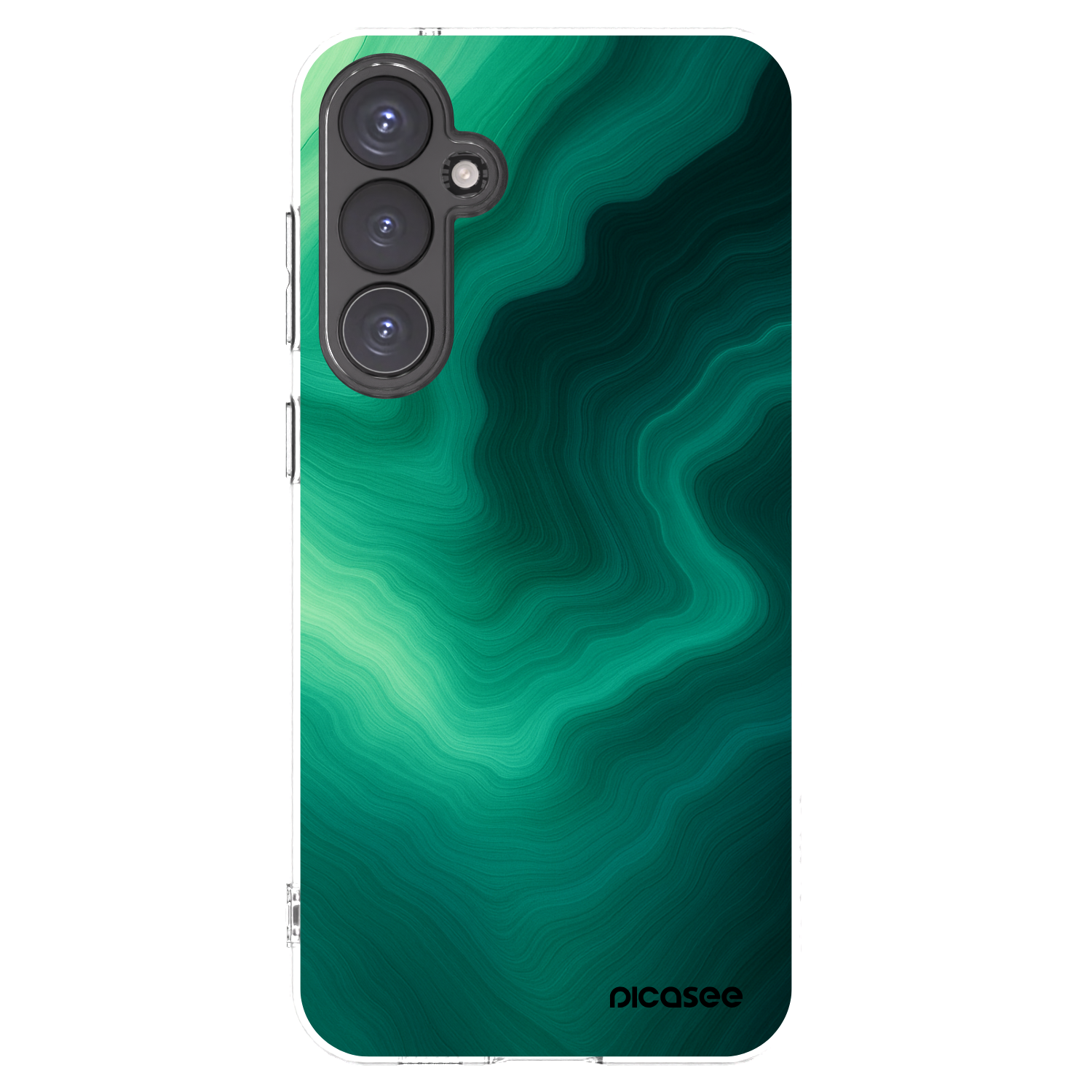 Picasee átlátszó szilikon tok az alábbi mobiltelefonokra Samsung Galaxy S23 FE S711B - Malachite