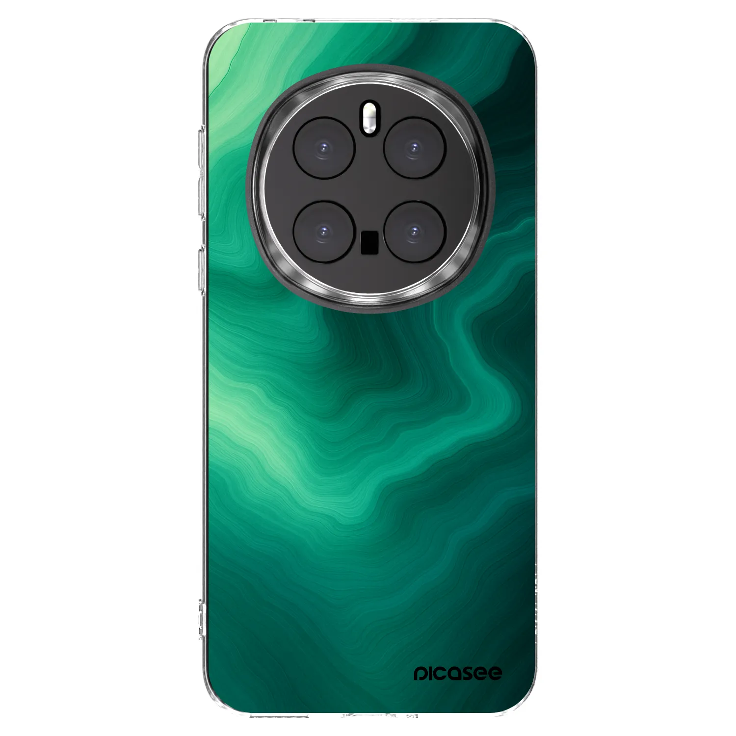Picasee átlátszó szilikon tok az alábbi mobiltelefonokra Honor Magic7 Pro 5G - Malachite