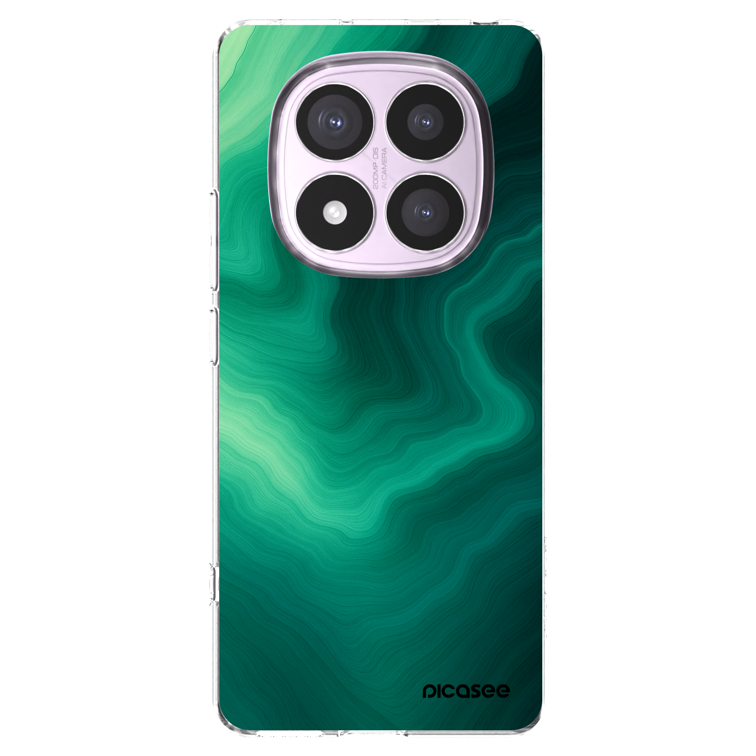 Picasee átlátszó szilikon tok az alábbi mobiltelefonokra Xiaomi Redmi Note 14 Pro 4G - Malachite
