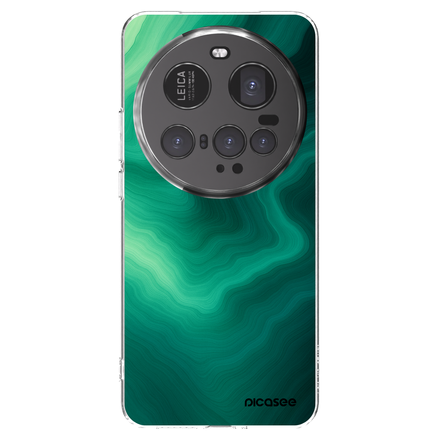 Picasee átlátszó szilikon tok az alábbi mobiltelefonokra Xiaomi 15 Ultra - Malachite