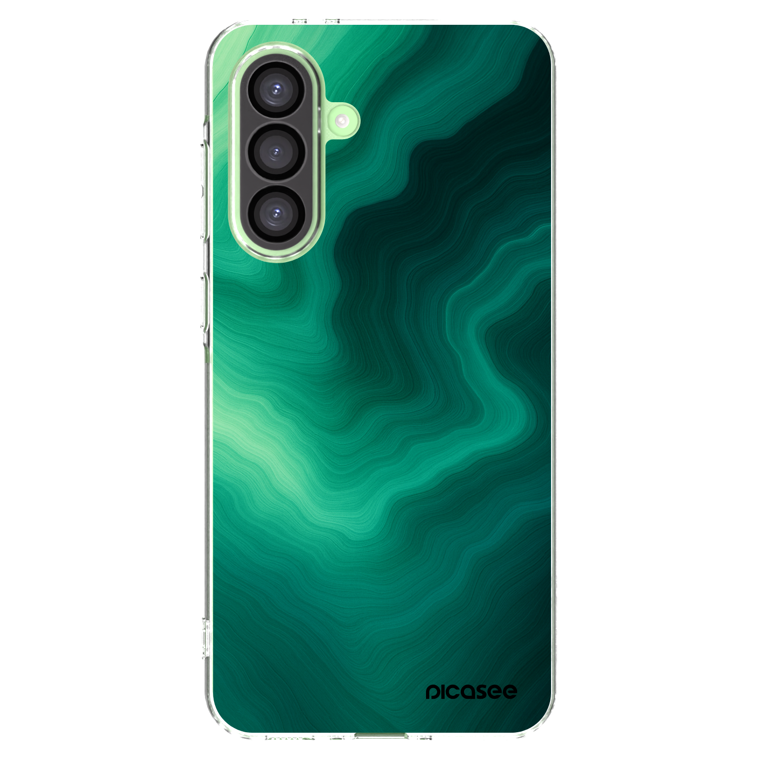 Picasee átlátszó szilikon tok az alábbi mobiltelefonokra Samsung Galaxy A26 5G A266B - Malachite