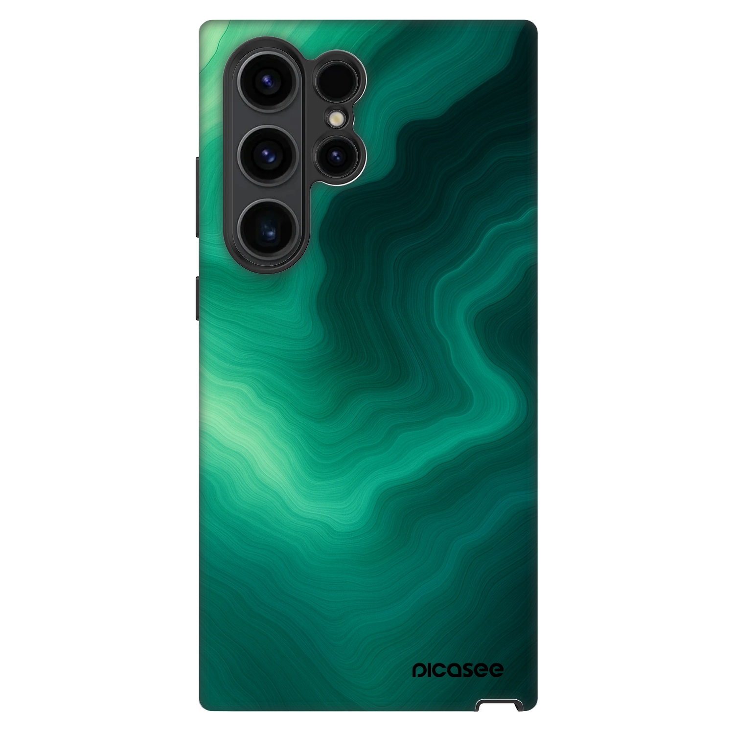 Picasee Fashion Case Samsung Galaxy S23 Ultra 5G - Malachite