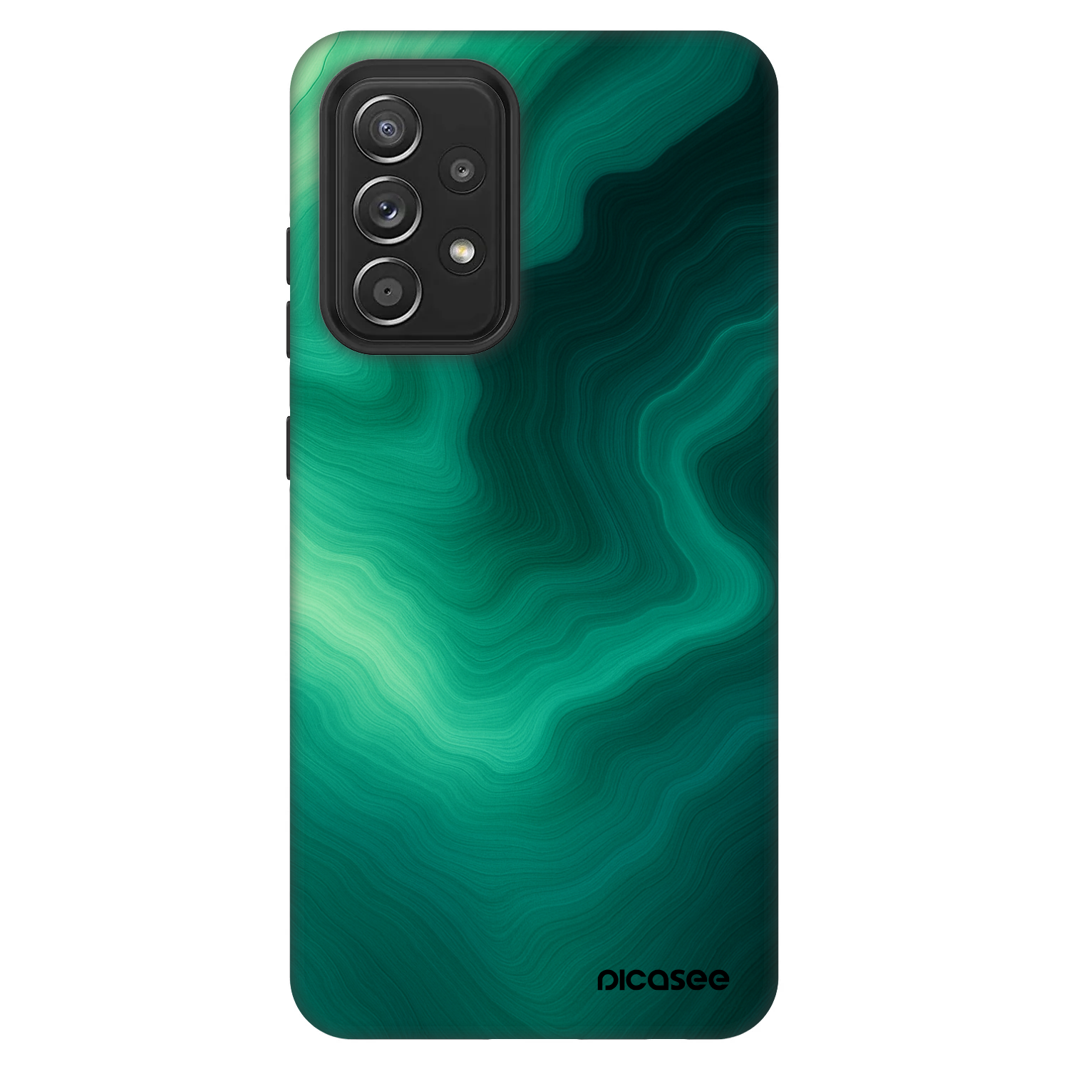 Picasee Fashion Case Samsung Galaxy A52s 5G A528B - Malachite