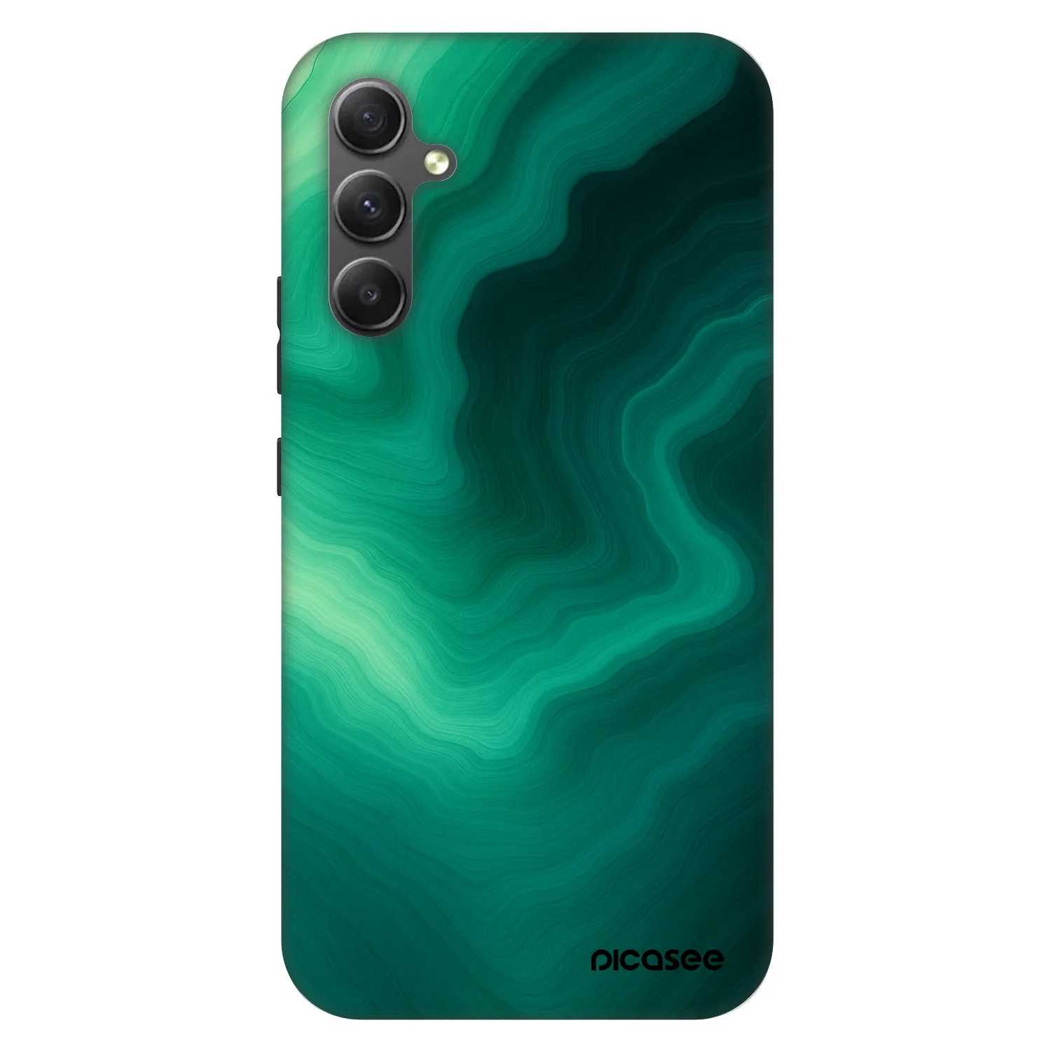 Picasee Fashion Case Samsung Galaxy A34 5G A346B - Malachite
