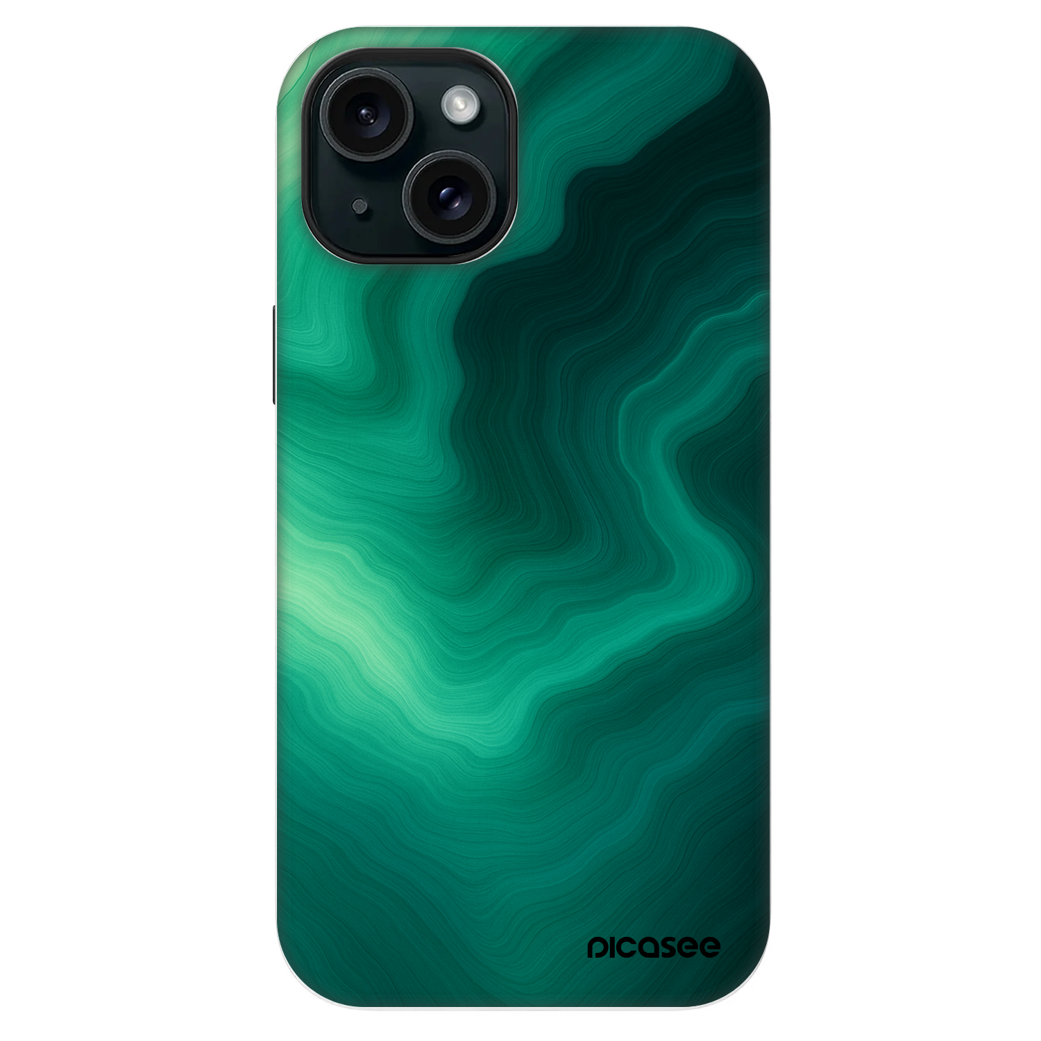Picasee Fashion Case MagSafe Apple iPhone 13 - Malachite