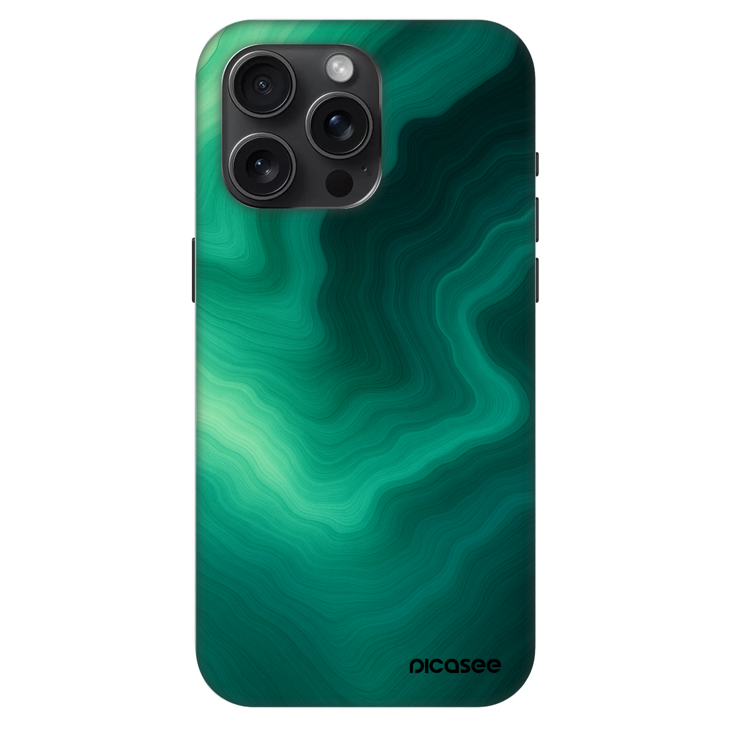 Picasee Fashion Case MagSafe Apple iPhone 15 Pro Max - Malachite
