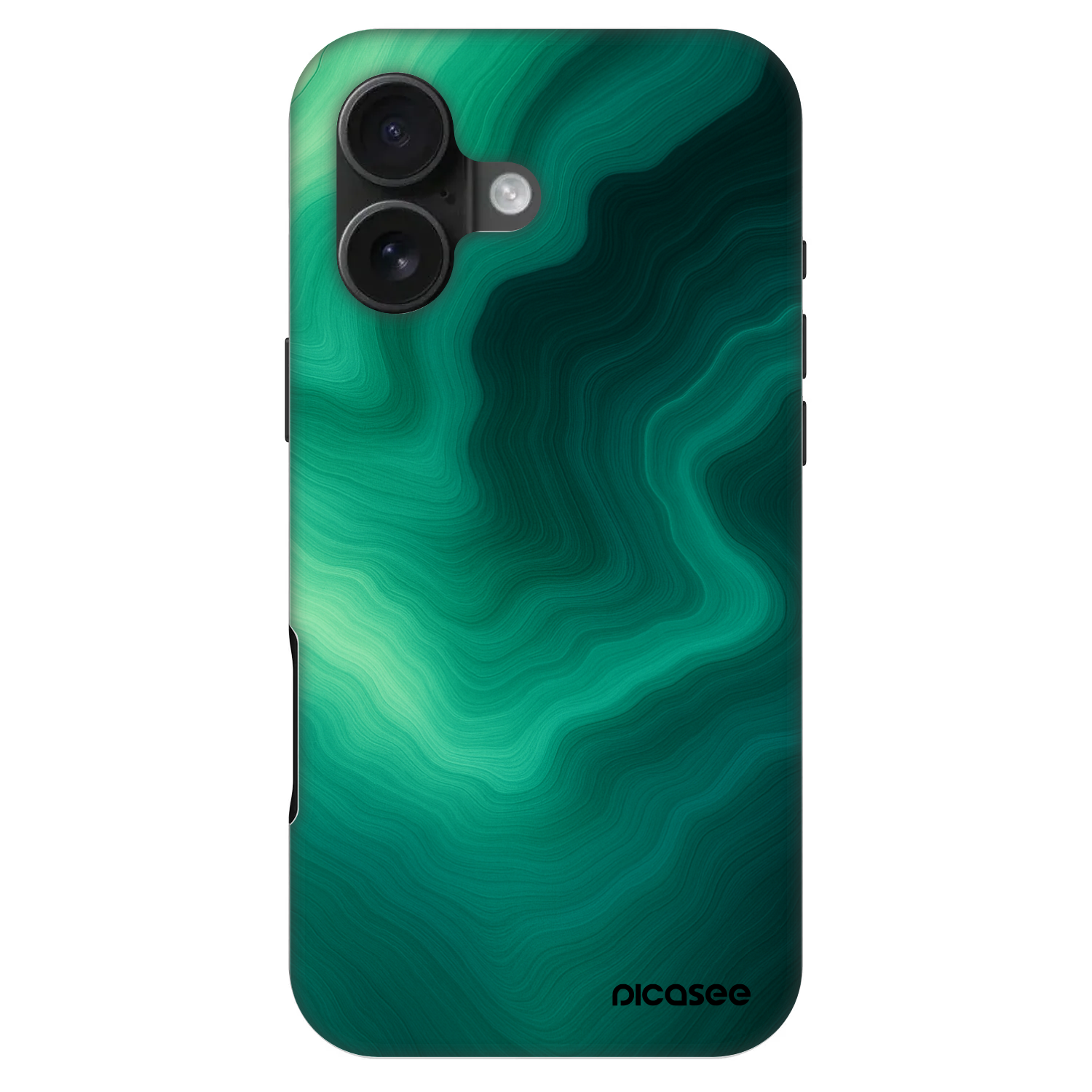 Picasee Fashion Case MagSafe Apple iPhone 16 - Malachite