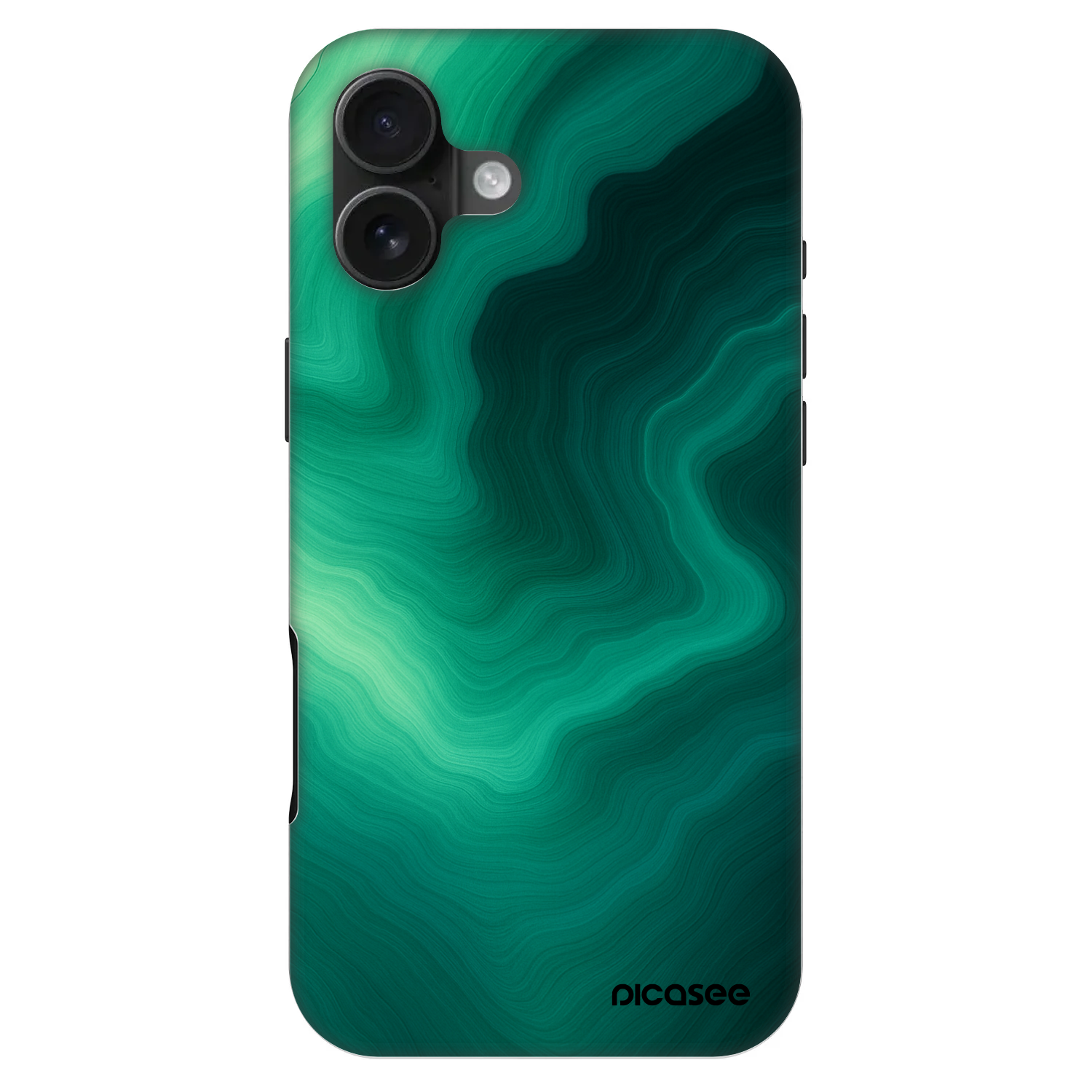 Picasee Fashion Case MagSafe Apple iPhone 16 Plus - Malachite