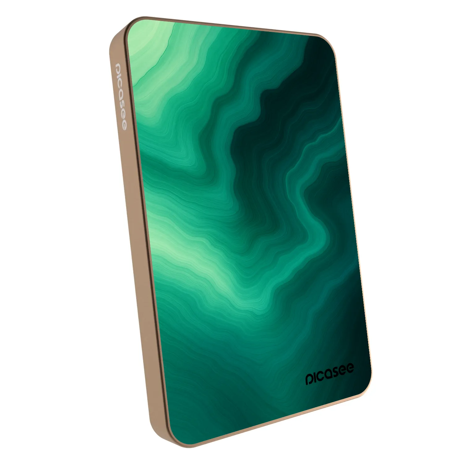 Picasee Powerbank MagSafe 5 000 mAh Aranysárga - Malachite