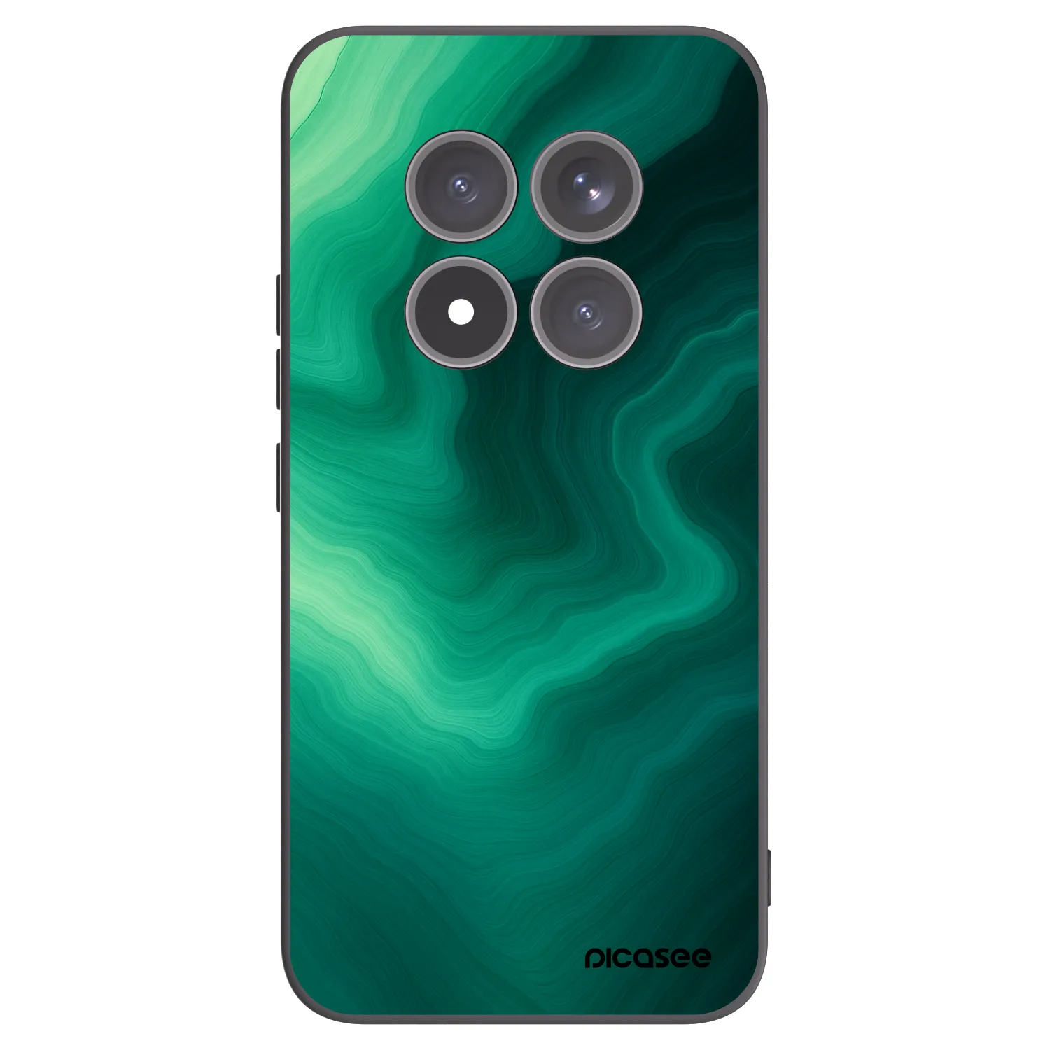 Picasee fekete szilikon tok az alábbi mobiltelefonokra Xiaomi Redmi Note 15 Pro+ - Malachite