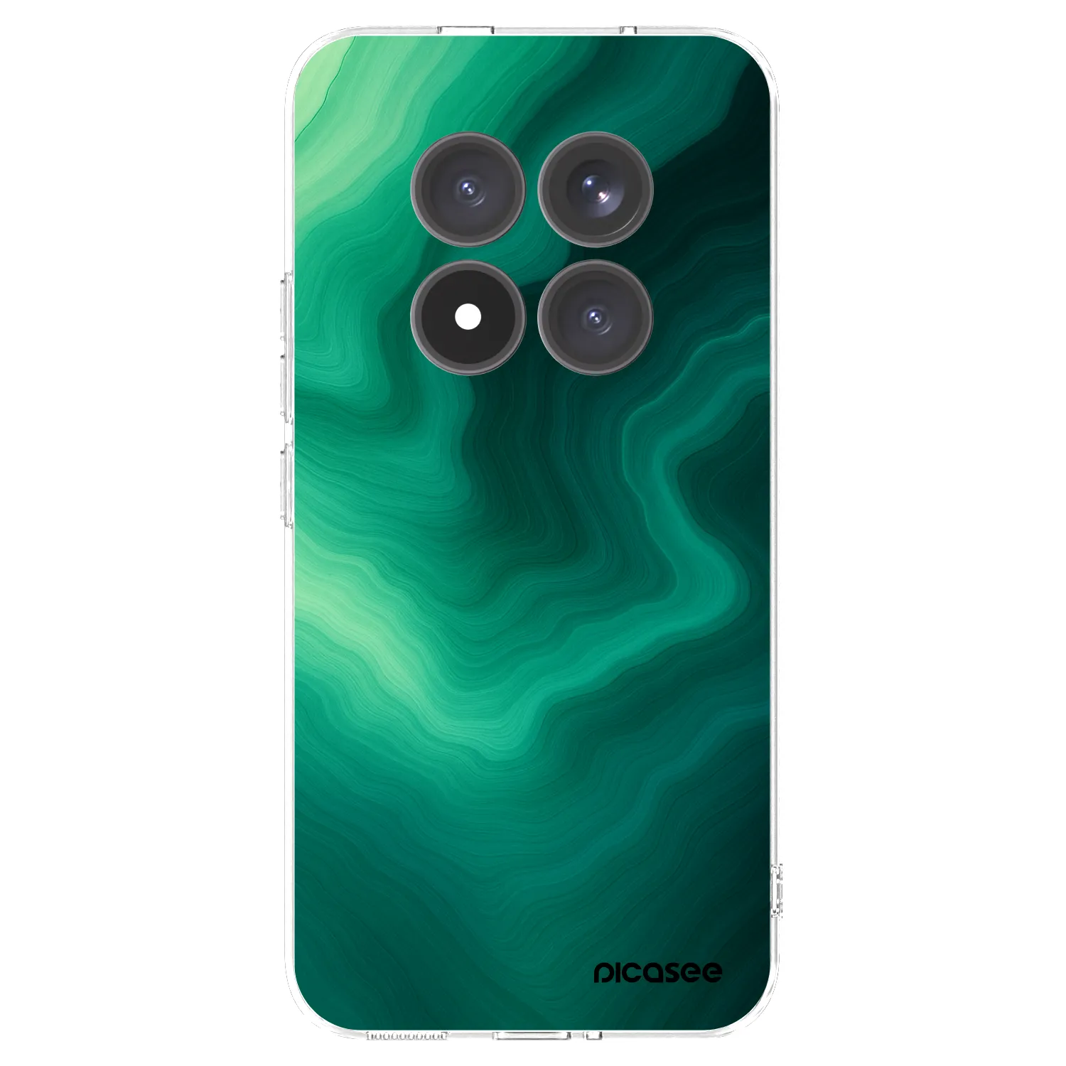 Picasee átlátszó szilikon tok az alábbi mobiltelefonokra Xiaomi Redmi Note 15 Pro+ - Malachite