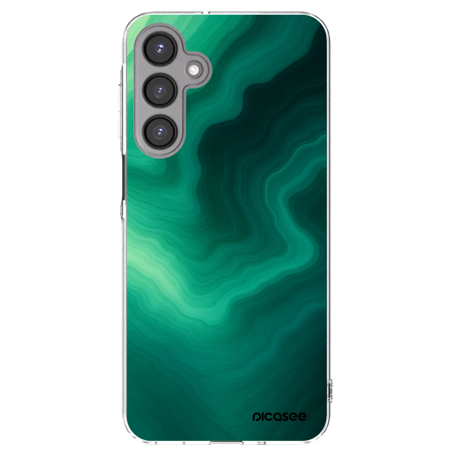 Picasee átlátszó szilikon tok az alábbi mobiltelefonokra Samsung Galaxy A16 4G - Malachite