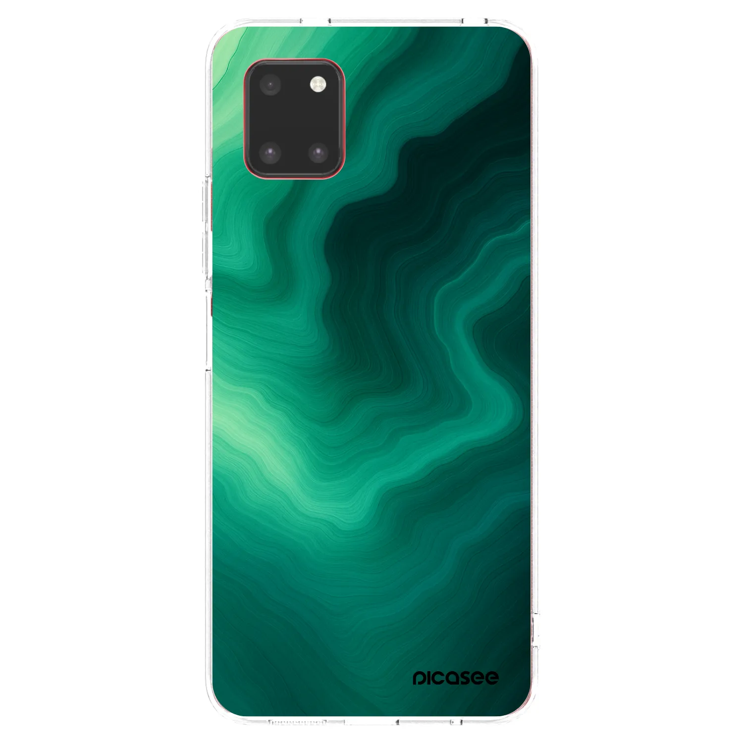 Picasee átlátszó szilikon tok az alábbi mobiltelefonokra Samsung Galaxy Note 10 Lite N770F - Malachite