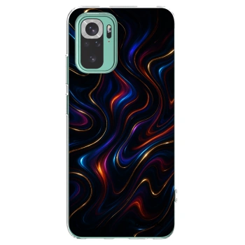 Picasee átlátszó szilikon tok az alábbi mobiltelefonokra Xiaomi Redmi Note 10 Pro - Noir