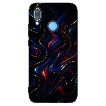 Picasee fekete szilikon tok az alábbi mobiltelefonokra Huawei P20 Lite - Noir