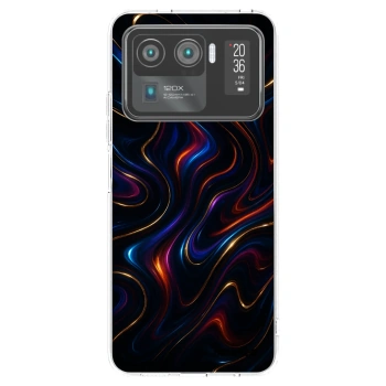 Picasee átlátszó szilikon tok az alábbi mobiltelefonokra Xiaomi Mi 11 Ultra - Noir