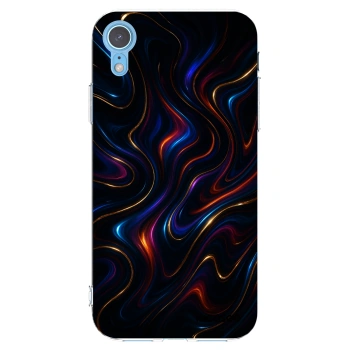 Picasee átlátszó szilikon tok az alábbi mobiltelefonokra Apple iPhone XR - Noir