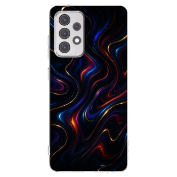 Picasee átlátszó szilikon tok az alábbi mobiltelefonokra Samsung Galaxy A52s 5G A528B - Noir