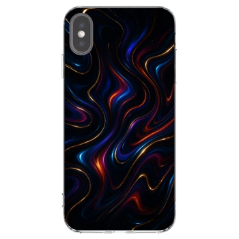 Picasee átlátszó szilikon tok az alábbi mobiltelefonokra Apple iPhone XS Max - Noir