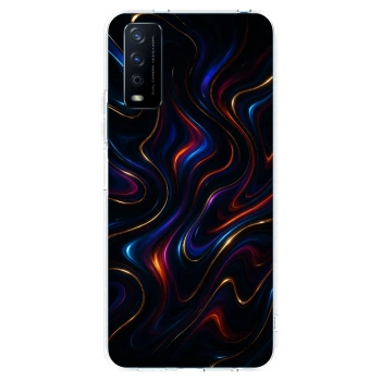 Picasee átlátszó szilikon tok az alábbi mobiltelefonokra Vivo Y11s - Noir