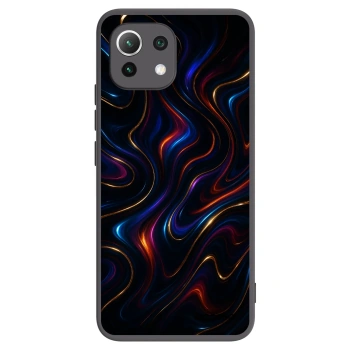 Picasee fekete szilikon tok az alábbi mobiltelefonokra Xiaomi 11 Lite 5G NE - Noir