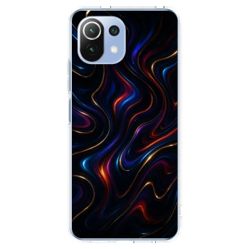 Picasee átlátszó szilikon tok az alábbi mobiltelefonokra Xiaomi 11 Lite 5G NE - Noir