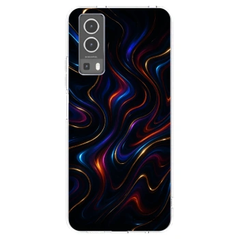 Picasee átlátszó szilikon tok az alábbi mobiltelefonokra Vivo Y72 5G - Noir