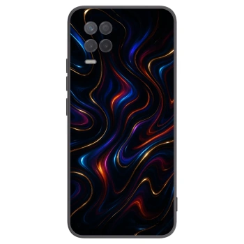 Picasee fekete szilikon tok az alábbi mobiltelefonokra Realme 8 5G - Noir