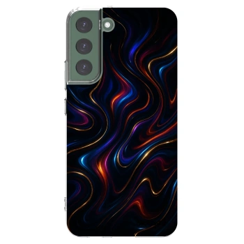 Picasee átlátszó szilikon tok az alábbi mobiltelefonokra Samsung Galaxy S22+ 5G - Noir