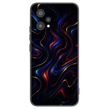 Picasee fekete szilikon tok az alábbi mobiltelefonokra Realme 9 Pro 5G - Noir